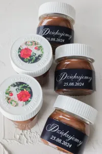 Słodkie Podziękowania dla Gości: Mini Nutella | Zamów Online
