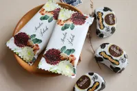 Czekoladki Ślubne Jesienne Kwiaty | Podziękowania dla Gości