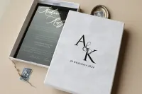 Podziękowania dla Rodziców na Szkle | Prezent w Pudełku