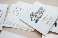 Złocone Zaproszenia Ślubne Minimalistyczne | Projekt Gratis