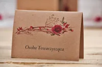 Winietki Ślubne Zimowe EKO Dzika Róża | Owoce Leśne nr 7