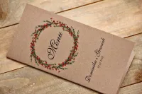 Zimowe Menu Weselne Rustykalne Jarzębina | Amelia-Wedding.pl