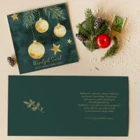 Firmowe Kartki Świąteczne z Logo | Eleganckie i Zielone