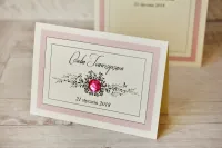 Winietki Ślubne z Koronką i Cyrkonią | Amelia-Wedding.pl