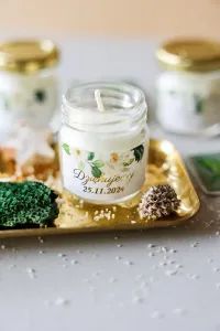 Świeczki Podziękowania dla Gości Weselnych | Amelia-Wedding.pl