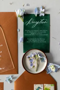 Zaproszenia Ślubne na Pleksi Glamour ze Złoceniem | PR19