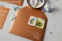 Zaproszenia Ślubne na Pleksi Glamour ze Złoceniem | PR19