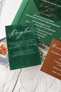 Zaproszenia Ślubne na Pleksi Glamour Złocone | PR21