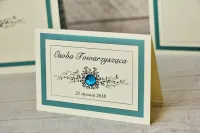 Winietki Ślubne z Koronką i Cyrkonią | Amelia-Wedding.pl
