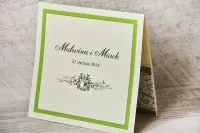 Eleganckie Zaproszenia Ślubne z Koronką i Cyrkonią | Zamów