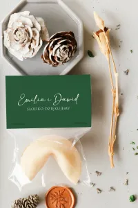 Ciasteczka z Wróżbą | Podziękowania dla Gości | Cejla nr 2