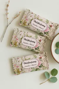 Krówki na Wesele Polne Kwiaty | Personalizowane Podziękowania