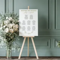 Złoty Plan Stołów Weselnych Ruskus | Amelia-Wedding.pl