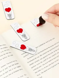 Personalizowana Zakładka Magnetyczna dla Gości Weselnych | Bueno nr 1