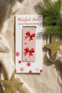 Personalizowana Zakładka Magnetyczna z Logo | Prezent Firmowy na Święta
