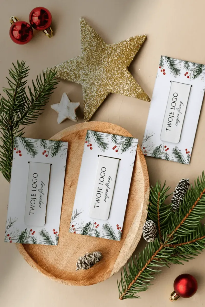 Personalizowana Zakładka Magnetyczna z Logo | Świąteczny Prezent Firmowy | ZKS14 Personalizowana Zakładka Magnetyczna z Logo | Świąteczny Prezent Firmowy | ZKS14