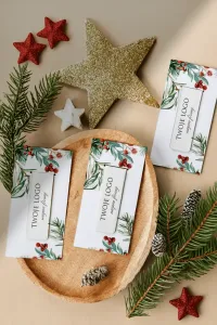 Firmowa Zakładka Magnetyczna z Logo Świąteczna | Prezent dla Klientów | ZKS15