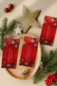 Firmowa Zakładka Magnetyczna na Święta z Logo | Amelia-Wedding | ZKS16