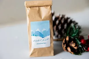 Herbata Świąteczna z Logo Firmy | Personalizowane Upominki dla Klientów | T9