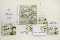 Zaproszenia Ślubne z Kalką i Kwiatami Wiśni | Elegant nr 6