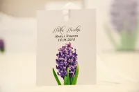 Eleganckie Zawieszki na Alkohol Fioletowy Hiacynt | Zamów