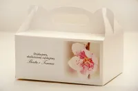 Eleganckie Pudełka na Ciasto dla Gości | Zaprojektuj Online!