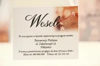Eleganckie Bileciki do Zaproszeń Ślubnych | Elegant nr 16