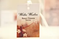 Personalizowane Zawieszki na Alkohol Kwiaty Jabłoni | Elegant