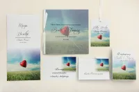 Próbki Zaproszeń Ślubnych z Kalką | Zestaw Elegant nr 19