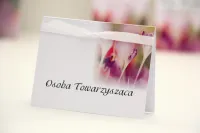 Winietki Ślubne Krokusy Fioletowe | Personalizacja | Zamów