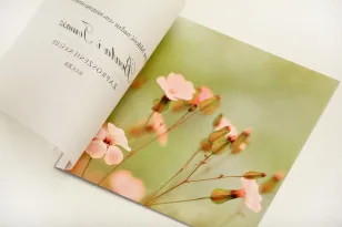 Hochzeitseinladung, Einladungen zu einer eleganten Hochzeit mit Transparentpapier - Elegant Nr. 29 - Wildblumen