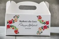 Pudełka na Ciasto Weselne Pistacjowe nr 3 | Zamów Online
