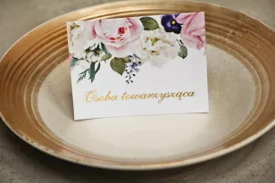 Vignetten für den Hochzeitstisch, Hochzeit - Sorento nr 1 - Puderblumen - Hochzeitsaccessoires mit Vergoldung