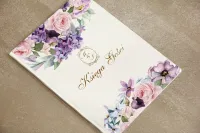 Księga Gości Botaniczna Złocona | Personalizowana | Sorento