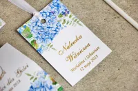 Złocone Zawieszki na Alkohol Hortensja Lawenda | Sorento nr 5