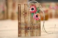 Rustykalne Zawieszki na Alkohol Weselny | Zamów Online