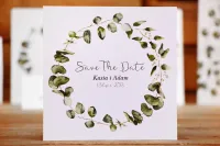Save The Date Eukaliptus | Zawiadomienie o Ślubie | Kalia nr 2