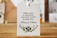 Zawieszki na Wódkę Weselną Anemony | Kalia nr 3 | Zamów