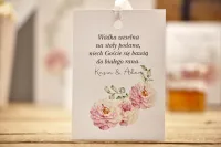 Zawieszki na Wódkę Pudrowy Róż | Personalizowane | Kalia nr 6