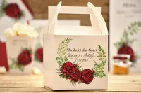 Eleganckie Pudełka na Ciasto Weselne z Rączką | Kalia nr 7