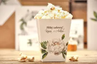 Pudełko na Popcorn Wesele | Podziękowania dla Gości | Kalia 8