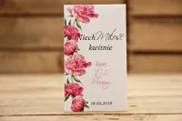 Nasionka w Podziękowaniu dla Gości z Piwonią | Zamów Online