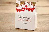 Pudełeczka Podziękowania dla Gości Jesienne | Personalizowane