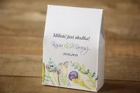 Pudełeczka Podziękowania dla Gości | Kwiaty Polne | Sklep