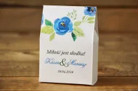 Pudełeczka Podziękowania dla Gości Chabry | Zamów Online