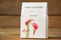 Pudełeczka Podziękowania dla Gości z Kaliami | Amelia-Wedding