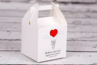 Pudełka na Ciasto Weselne z Sercem | Personalizowane | Bueno nr 1
