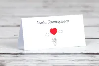 Winietki Ślubne z Balonem Bueno nr 1 | Personalizowane