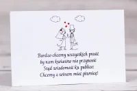 Śmieszne Bileciki do Zaproszeń i na Wódkę | Bueno nr 2