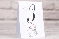 Śmieszne Numerki na Stół Weselny | Kolekcja Bueno | Sprawdź!